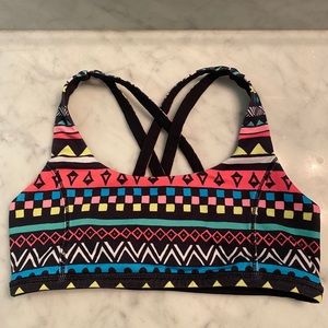 Reversible ivivva sports bra